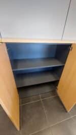 Stevige Houten draaideurkast Laag - Afbeelding 4