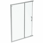 Ideal Standard Connect 2 - Schuifdeur, douchedeur 2-delig, 90 cm, silver bright/helder glas K9261EO - Afbeelding 2