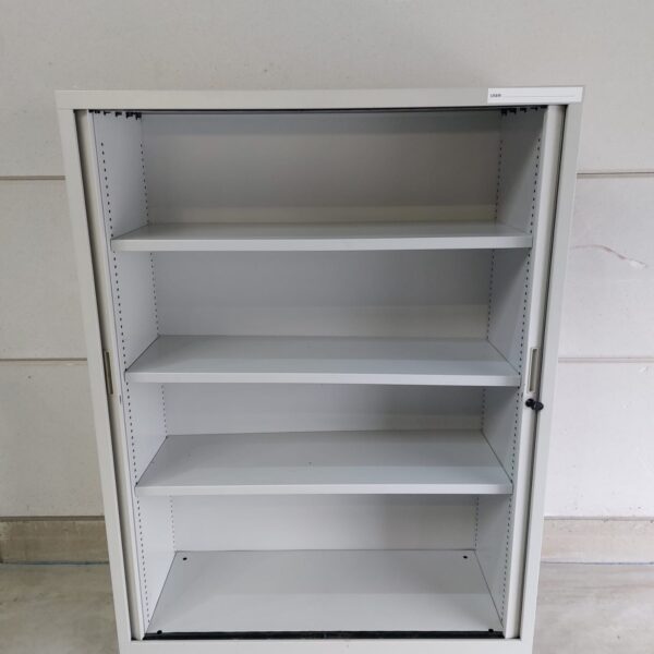 Robberechts roldeurkast Halfhoog H 160 x B 120 x d45 3 planken